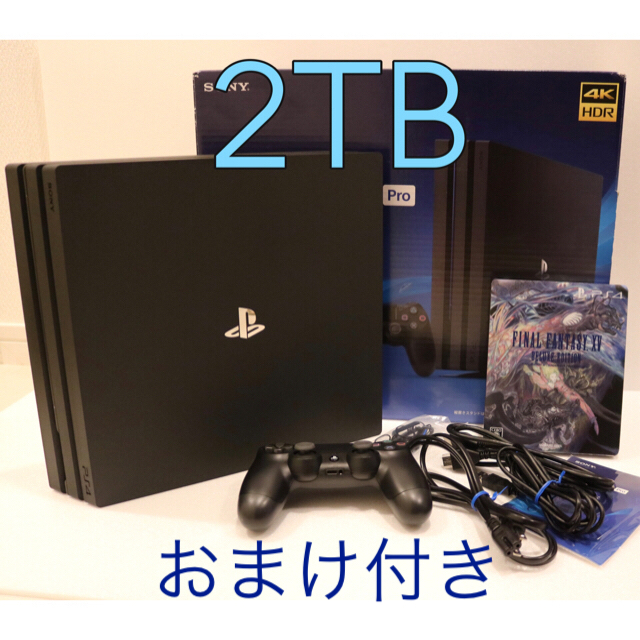 SONY PlayStation4 Pro 本体 CUH-7200CB01 2T