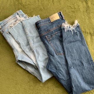 ザラ(ZARA)のZARA デニム ジーンズ　2本セット(デニム/ジーンズ)