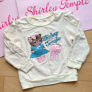 シャーリーテンプル(Shirley Temple)のシャーリーテンプル🎀トレーナー ねこちゃん 110センチ(Tシャツ/カットソー)