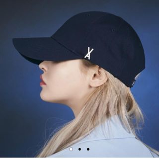 【VARZAR】バザール Stud logo over fit ball cap(キャップ)