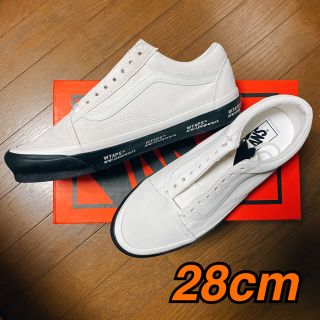 ダブルタップス(W)taps)のWTAPS x VANS OG OLD SKOOL 28cm ホワイト(スニーカー)