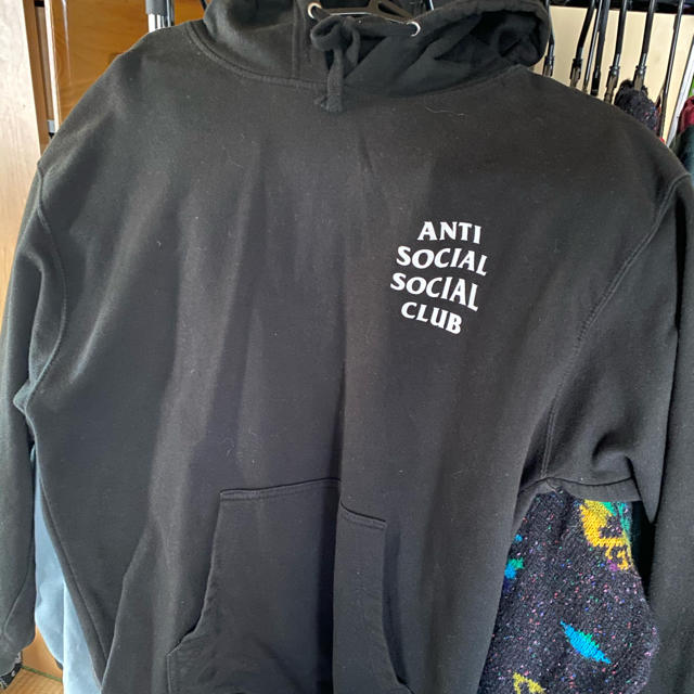 anti social social club フーディパーカー