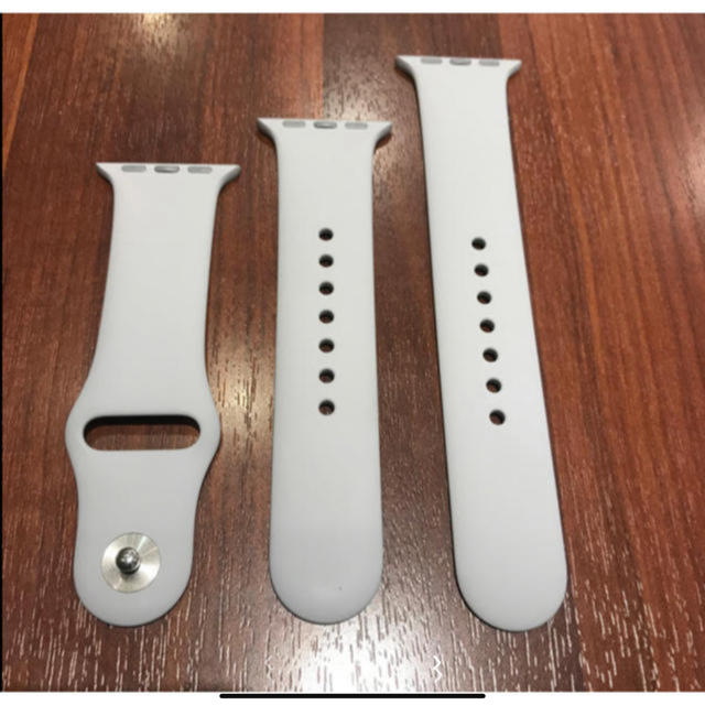 Apple Watch(アップルウォッチ)の(純正品) Apple Watch 38mm バンド フォグ メンズの時計(ラバーベルト)の商品写真