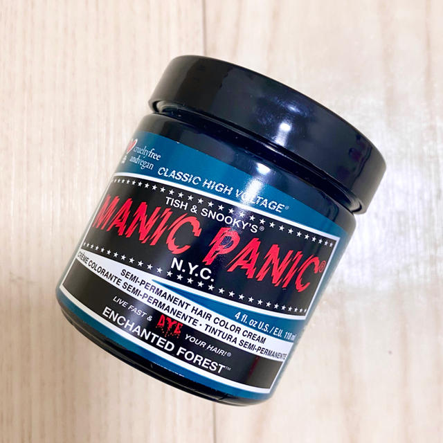 MANIC PANIC マニックパニック エンチャンティッドフォレスト コスメ/美容のヘアケア/スタイリング(カラーリング剤)の商品写真