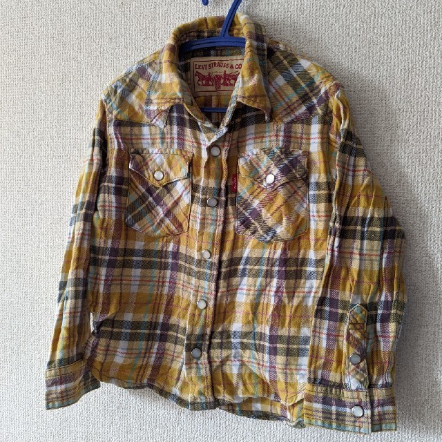 Levi's(リーバイス)のLEVI'S/110　ウエスタン ネルシャツ キッズ/ベビー/マタニティのキッズ服男の子用(90cm~)(ブラウス)の商品写真