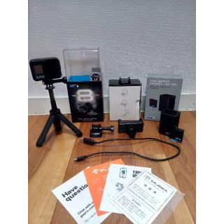 ゴープロ(GoPro)のGoPro Hero8 バッテリーチャージャー他付き(ビデオカメラ)