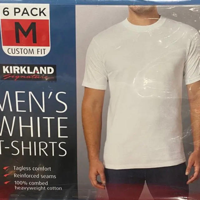 コストコ(コストコ)のコストコ　tシャツ　2枚セット メンズのトップス(Tシャツ/カットソー(半袖/袖なし))の商品写真