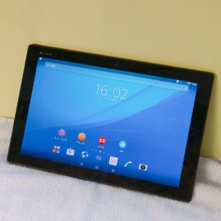 ソニー(SONY)のsimフリー♪ SONY Xperia Z4 Tablet SO-05G ドコモ(タブレット)