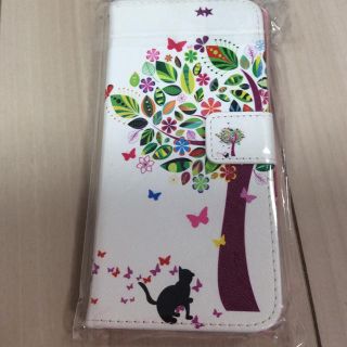 ギャラクシー(Galaxy)の Galaxy A7 ギャラクシー スマホケース 猫 くろねこ(Androidケース)