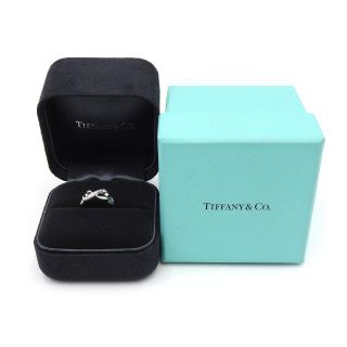 Tiffany & Co. - 美品 9P ダイヤ 750 K18WG ホワイトゴールド