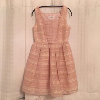 ジルバイジルスチュアート(JILL by JILLSTUART)の☆春色ピンクワンピース☆(ひざ丈ワンピース)