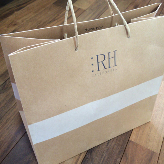 Ron Herman(ロンハーマン)のロンハーマン 紙袋 ショッパー 大 レディースのバッグ(ショップ袋)の商品写真
