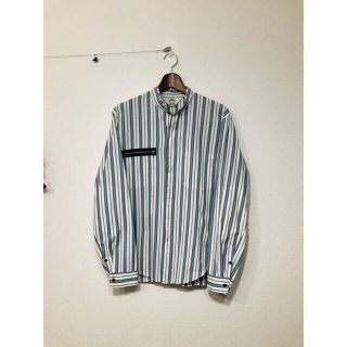 SUNSEA BLUE NOTE STRIP BOMBER SHIRT 　2