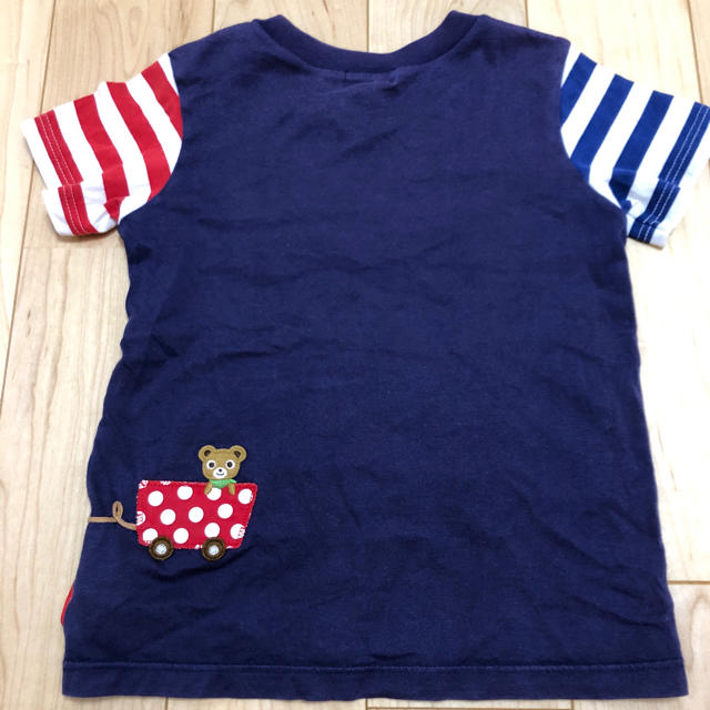 専用☆ミキハウス   Tシャツ　トロッコ　プッチー  100 キッズ/ベビー/マタニティのキッズ服男の子用(90cm~)(Tシャツ/カットソー)の商品写真