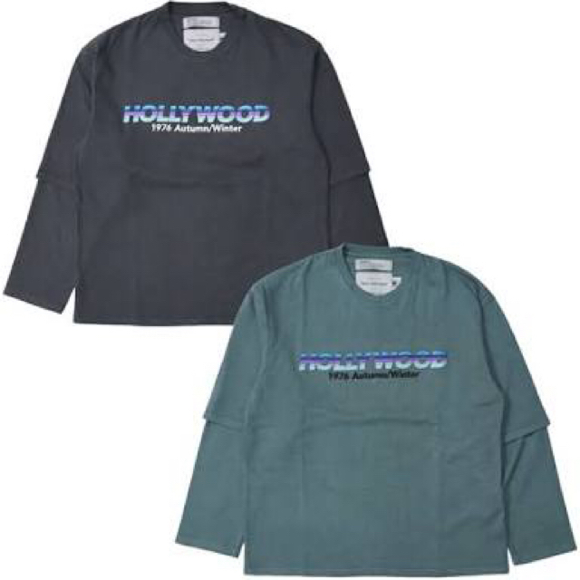 DAIRIKU HOLLYWOOD 20aw Layerd T-shirt - Tシャツ/カットソー(七分/長袖)