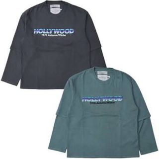 ジョンローレンスサリバン(JOHN LAWRENCE SULLIVAN)のDAIRIKU HOLLYWOOD 20aw Layerd T-shirt  (Tシャツ/カットソー(七分/長袖))
