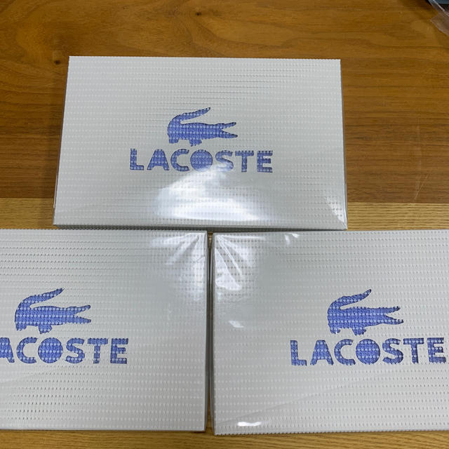 LACOSTE(ラコステ)のラコステ　タオルハンカチ　 レディースのファッション小物(ハンカチ)の商品写真