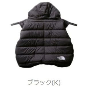 ザノースフェイス(THE NORTH FACE)の未使用  ノースフェイス ベビーシェルブランケット NNB71901 ブラック (おくるみ/ブランケット)