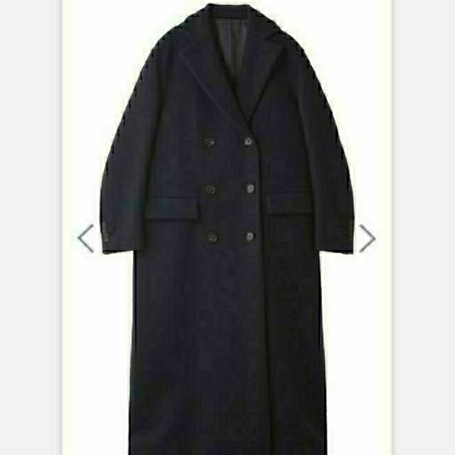 DEUXIEME CLASSE(ドゥーズィエムクラス)のイレーヴ　ウールカシミヤメルトン　コート　 レディースのジャケット/アウター(チェスターコート)の商品写真