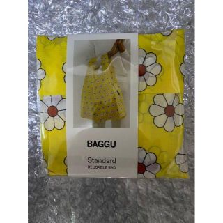 BAGGU standard バグー イエローデイジー daisy(エコバッグ)