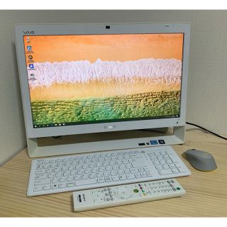 ソニー(SONY)のVAIO  地デジ BS/CS W録画 i5  SSD Win10 Office(デスクトップ型PC)