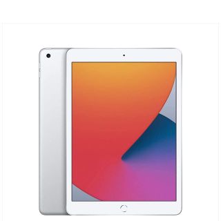 アイパッド(iPad)の新品未開封最新  iPad 10.2インチWi-Fi32GBシルバー第8世代(タブレット)