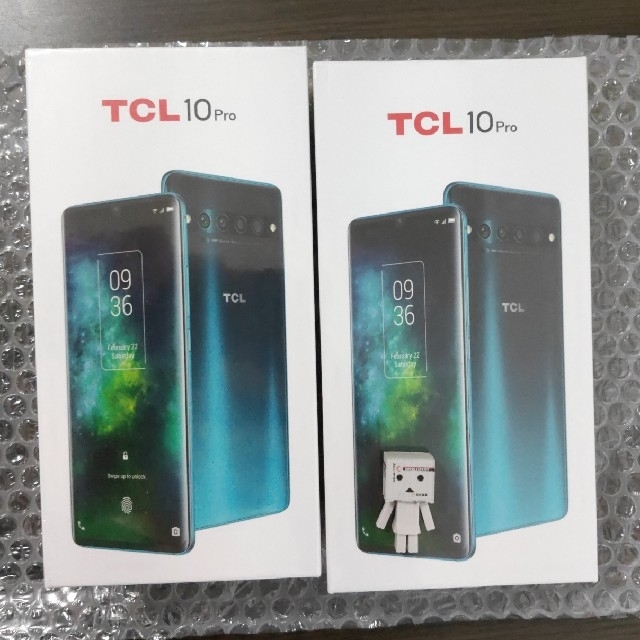 TCL10 Pro　グリーン1台　グレー1台　計2台格安スマホ