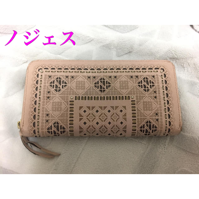 NOJESS(ノジェス)のタイムSALEノジェス お財布 ピンクベージュ レディースのファッション小物(財布)の商品写真