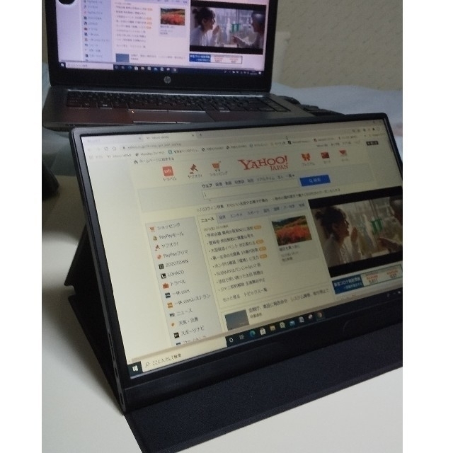 薄型タッチ モバイルモニターディスプレー 15.6インチ