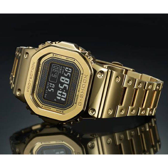 G-SHOCK(ジーショック)のG-SHOCK GMW-B5000GD-9JF フルメタル ゴールド CASIO メンズの時計(腕時計(デジタル))の商品写真