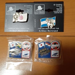 1998 ワールドカップ　フランス大会ピンバッジ(記念品/関連グッズ)