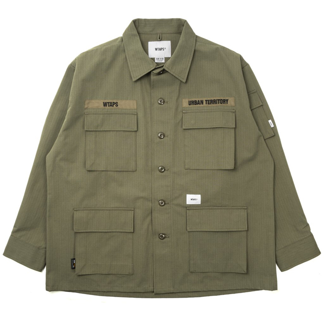 19SS WTAPS JUNGLE LS OLIVE  XL ダブルタップス