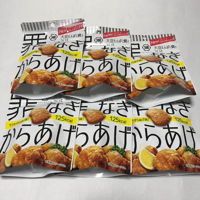 湖池屋罪なき唐揚げ6個セット 食品/飲料/酒の食品(菓子/デザート)の商品写真