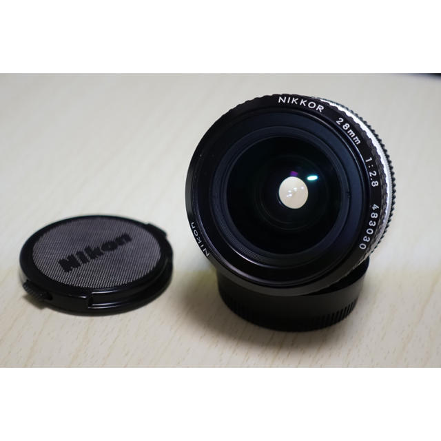 スマホ/家電/カメラニコン　Nikon Ai NIKKOR 28mm F2.8 単焦点レンズ