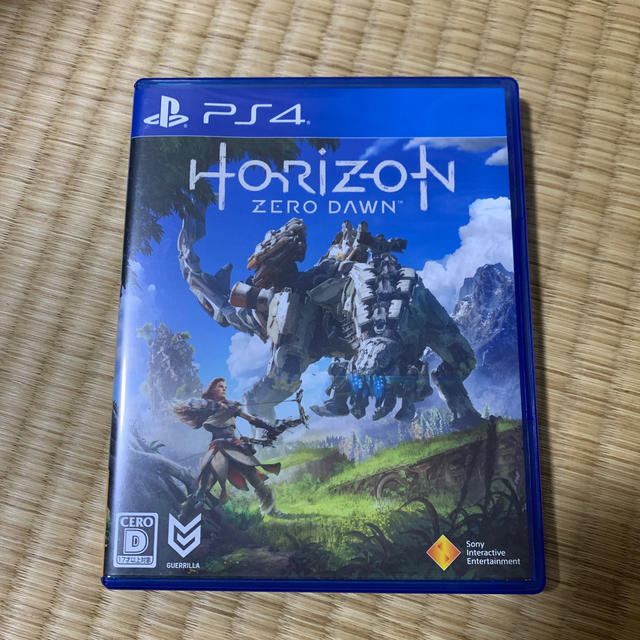 PlayStation4(プレイステーション4)のホライゾンゼロドーン　PS4 HORIZON ZERO DAWN エンタメ/ホビーのゲームソフト/ゲーム機本体(家庭用ゲームソフト)の商品写真