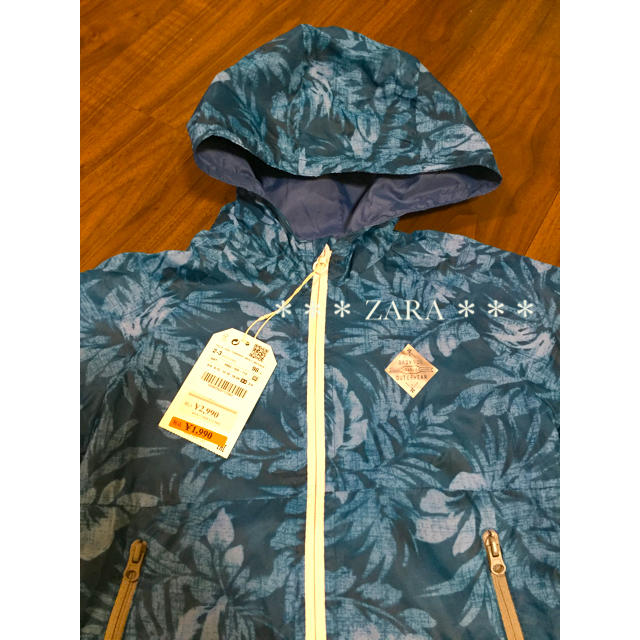 ZARA KIDS(ザラキッズ)の新品タグ付2990円★ ZARA ザラ kids キッズ ウインドブレーカー  キッズ/ベビー/マタニティのキッズ服男の子用(90cm~)(ジャケット/上着)の商品写真