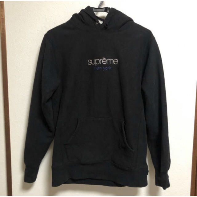 裏起毛Supreme chrome Classic Logo Sweatshirt