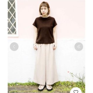 ローリーズファーム(LOWRYS FARM)のローリーズファームベルト付きワイドパンツ(カジュアルパンツ)