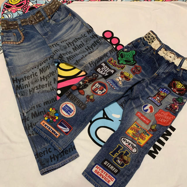 HYSTERIC MINI(ヒステリックミニ)のライクア👖 キッズ/ベビー/マタニティのキッズ服女の子用(90cm~)(パンツ/スパッツ)の商品写真