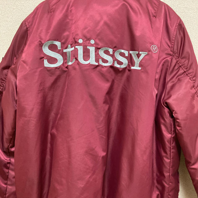 STUSSY(ステューシー)のトキワ様　stussy MA-1 ブルゾン　ジャケット メンズのジャケット/アウター(ブルゾン)の商品写真