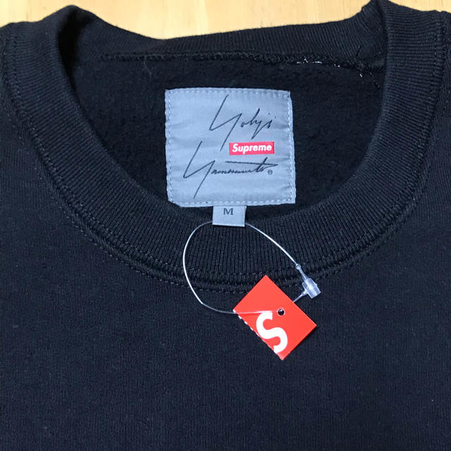 黒 M Supreme Yohji Yamamoto Crewneck 新品 2