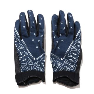 ネイバーフッド(NEIGHBORHOOD)のCHALLENGER/MECHANIC GLOVE（ネイビー）(手袋)