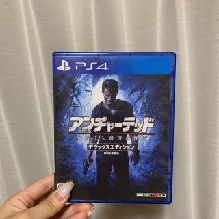 アンチャーテッド 海賊王と最後の秘宝 デラックスエディション PS4(家庭用ゲームソフト)