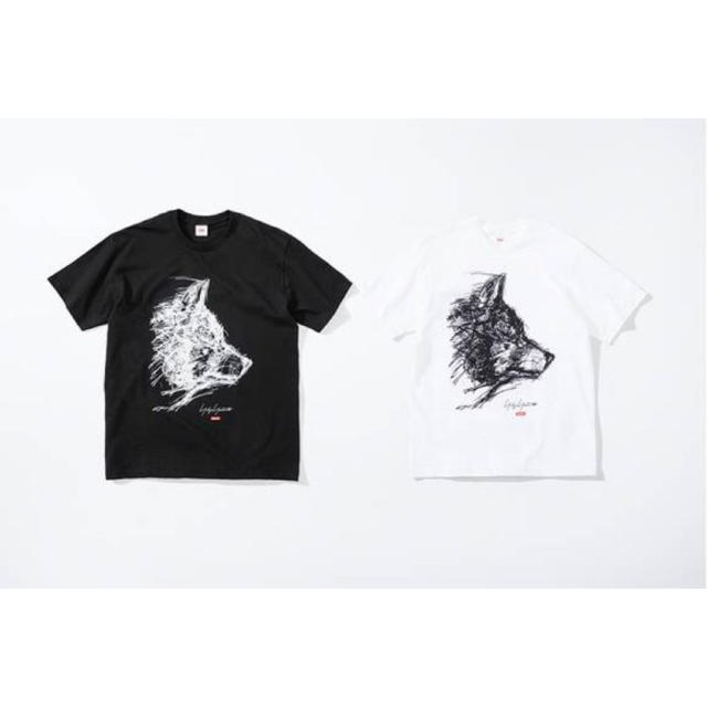 シュプリーム  Yohji Yamamoto Wolf Tee ホワイト