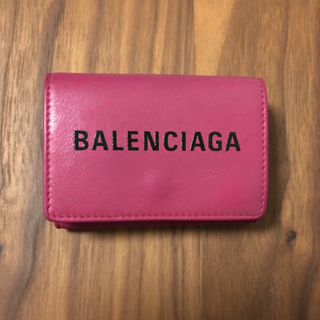 バレンシアガ(Balenciaga)の値下げ◎BALENCIAGA CASHミニウォレット スムースカーフスキン(財布)