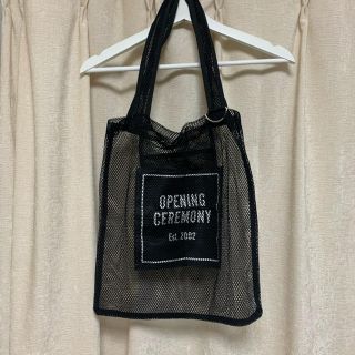 トーガ(TOGA)のOPNEING CERNMONY メッシュトート(トートバッグ)