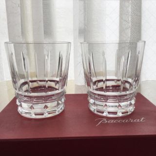 バカラ(Baccarat)のバカラ アルルカン ロックグラス　2客(グラス/カップ)