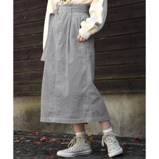 ダブルクローゼット(w closet)のwcloset コーデュロイ　スカート(ロングスカート)