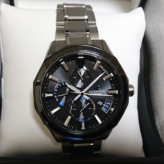 本物品質の CASIO - OCW-G2000G-1AJF OCEANUS カシオ 美品 腕時計