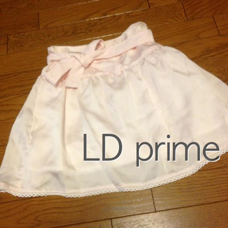 エルディープライム(LD prime)の美品 薄ピンク スカート(ミニスカート)